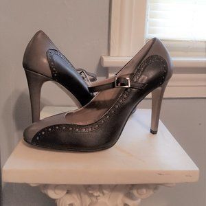 SOLD New All leather Italian Shoes Taupe !